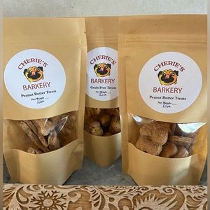 All natural peanut butter dog treats